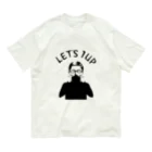 locus-loquaxのLET'S 1UP オーガニックコットンTシャツ