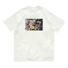 鈴屋の気まぐれ品の薔薇の花束を。 オーガニックコットンTシャツ