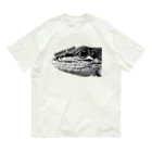 自然と人をつなぐ写真家　渡邉智之のカナヘビかわいい Organic Cotton T-Shirt