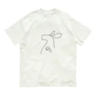 ゆるい動物のTシャツ屋さんのカンガルー Organic Cotton T-Shirt