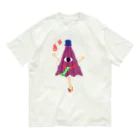 おばけ商店のおばけTシャツ＜でっかい傘おばけ＞ Organic Cotton T-Shirt