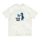 サメ わりとおもいの魚を茹でるサメ Organic Cotton T-Shirt