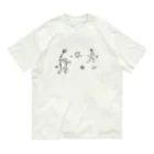 WAMI ARTの庭球蛙 オーガニックコットンTシャツ