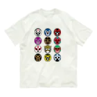 LUCHAのMASKMAN TWELVE オーガニックコットンTシャツ