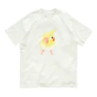 まめるりはことりのオカメインコ　おすましルチノー【まめるりはことり】 Organic Cotton T-Shirt