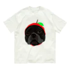 cosajisalutのAPPLE-LUKE オーガニックコットンTシャツ