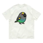 Cody the LovebirdのChubby Bird ムラクモインコ オーガニックコットンTシャツ