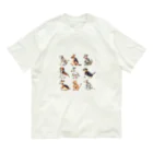 のばら（NOBARA）の犬たちのTシャツ Organic Cotton T-Shirt