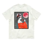 SWEET＆SPICY 【 すいすぱ 】ダーツの花魁ダーツガール🎯紅月 オーガニックコットンTシャツ