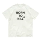 stereovisionのBORN TO KiLL（生来必殺）とピースマーク オーガニックコットンTシャツ