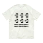 SWEET＆SPICY 【 すいすぱ 】ダーツのDARTS！DARTS！DARTS！ドット黒 Organic Cotton T-Shirt