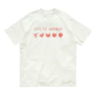 紙単衣 - kamihitoe -の梅結びの結び方 オーガニックコットンTシャツ