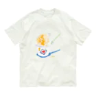 猫鳴きのかき氷（檸檬） Organic Cotton T-Shirt