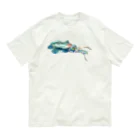 OJIKのアオリイカ オーガニックコットンTシャツ