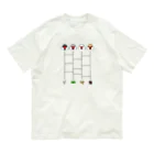 文鳥のやつの文鳥あみだくじ Organic Cotton T-Shirt