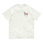 AtelierBoopのアレグリヘ　ラブラドール オーガニックコットンTシャツ