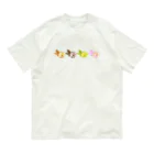 Satoshi Matsuuraのロールケーキ×ブタ オーガニックコットンTシャツ