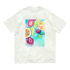 Tsuchiyakaのフルーツサイダー Organic Cotton T-Shirt