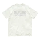 inbahaのOLD Colored Topographic Documents Organic Cotton T-Shirt