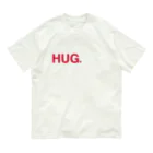 lily and smile ☺︎のhug❤️ オーガニックコットンTシャツ