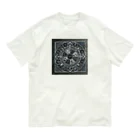 たましのムシズミ魔法円マスク Organic Cotton T-Shirt