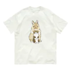 mofusandのちっこいねこ オーガニックコットンTシャツ