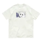 chiyonohanaのかがみよかがみ（黒線） Organic Cotton T-Shirt