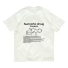 U Libraryのコカイン(衛生学) Organic Cotton T-Shirt