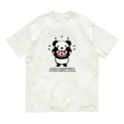 イラスト MONYAAT のパンダ！ズレてもぱんだズレぱんだちゃんnew Organic Cotton T-Shirt