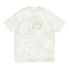 どろん堂の走り去るカニ Organic Cotton T-Shirt