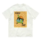 316(MIHIRO)のスペインイシガメとクサガメちゃん カラフル Organic Cotton T-Shirt