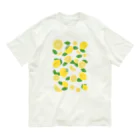 nou(のう)のレモン柄たかし Organic Cotton T-Shirt