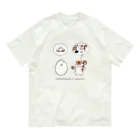 ないものねだりの泣き虫たまごと強がリス Organic Cotton T-Shirt