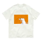 しろくまのかばん屋さん（SUZURI店）のいぬの しろさん Organic Cotton T-Shirt