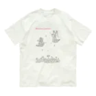 Bo tree teeのparadise オーガニックコットンTシャツ