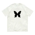 mikepunchの黒アゲハ蝶 Organic Cotton T-Shirt