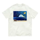 タケイチユウのcloud オーガニックコットンTシャツ