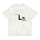 onehappinessのMY LOVE LABRADOR RETRIEVER（ラブラドールレトリバー） Organic Cotton T-Shirt