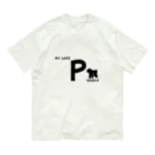 onehappinessのMY LOVE POODLE（プードル） オーガニックコットンTシャツ