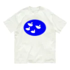 小鳥と映画館の白鳥の湖 オーガニックコットンTシャツ