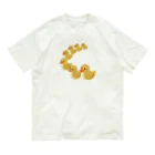 楽猫楽描しげ屋のアヒル急カーブ Organic Cotton T-Shirt