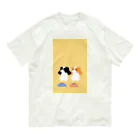 ふうふうたかの狆 オーガニックコットンTシャツ