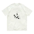 氷熊のおみせのねこのリバーシゲーム Organic Cotton T-Shirt