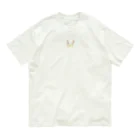 hacoaの小学2年生はーさんが描いた「うさぎさん」ぽつん Organic Cotton T-Shirt