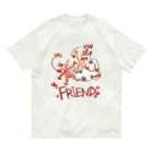 Benizakeの"Friend" Organic Cotton T-Shirt