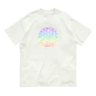 Arcのフラワーオブライフ☆レインボーパステル Organic Cotton T-Shirt