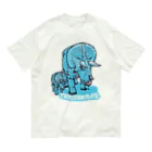 segasworksのTRICERATOPS（成体と幼体） オーガニックコットンTシャツ