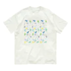 まめるりはことりのたくさんセキセイインコちゃん【まめるりはことり】 Organic Cotton T-Shirt