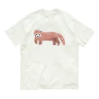 OHANABATAKEのレッサーパンダ Organic Cotton T-Shirt