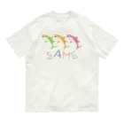 さかたようこ / サメ画家のはにかみSAME Organic Cotton T-Shirt